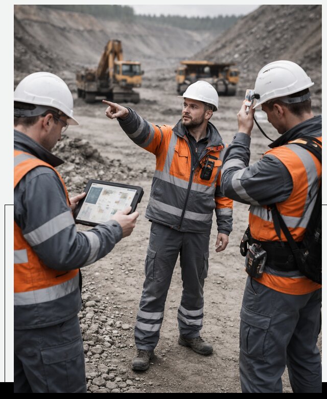 Система контроля персонала для горнодобывающей отрасли в Краснокамске