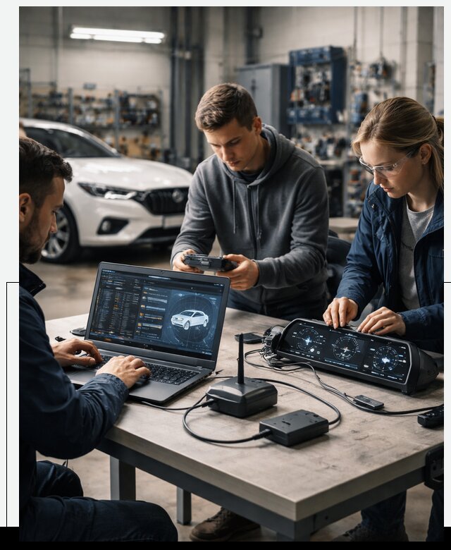 Разработка Connected Car и ПО для автопрома в Краснокамске